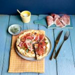 Pilz-Quiche mit Prosciutto Toscano DOP (g.U.)